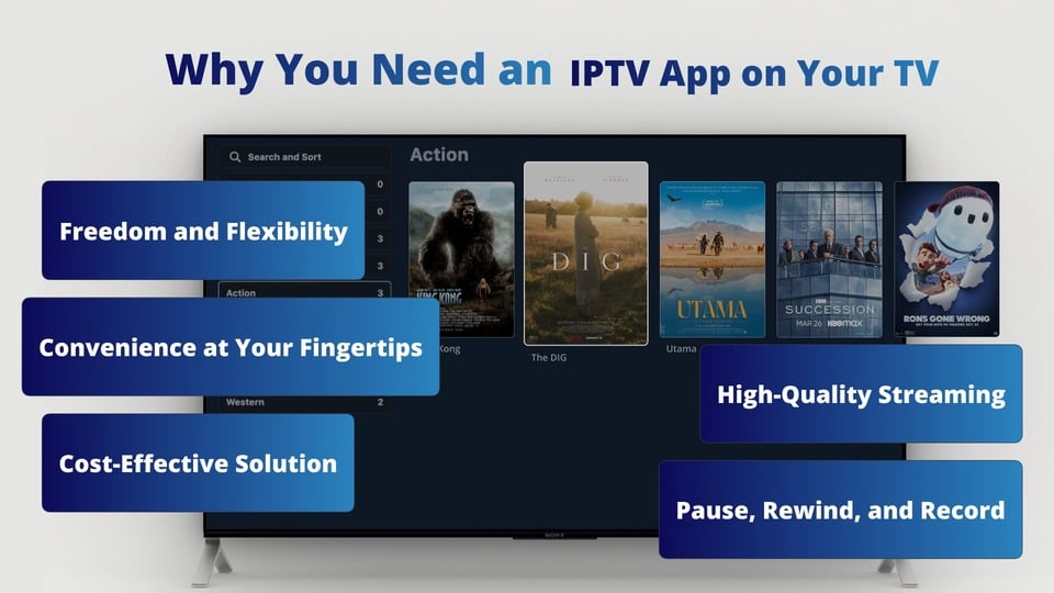 Why You Need an IPTV App on Your TV